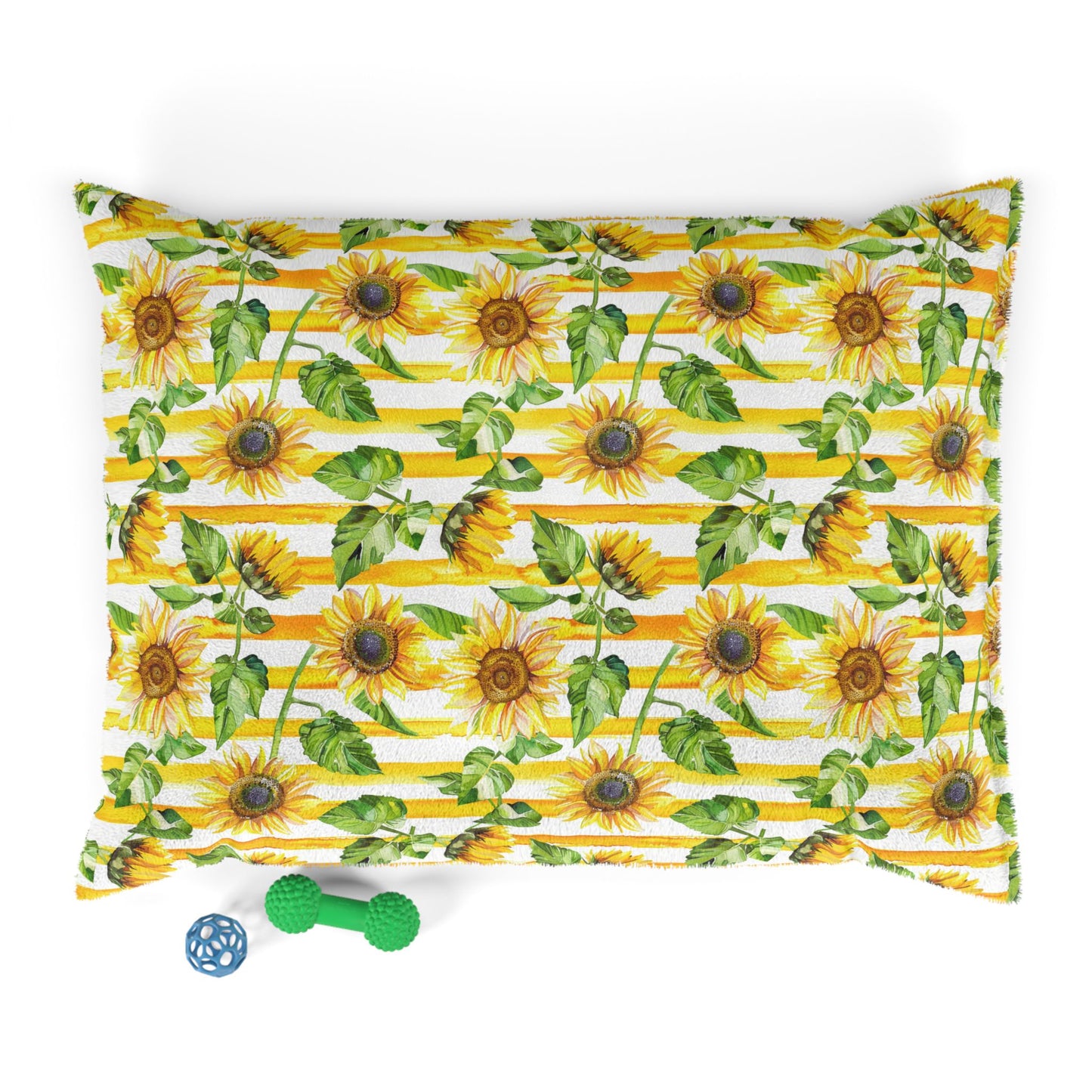 Sunflower Stripe Pet Bed