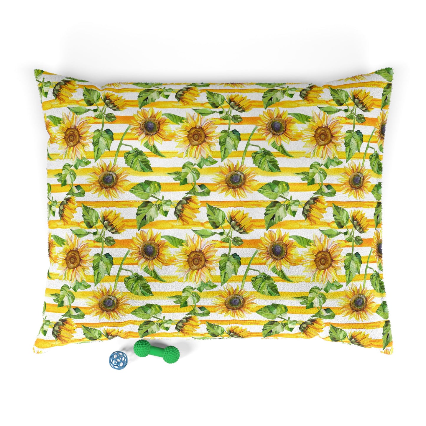 Sunflower Stripe Pet Bed