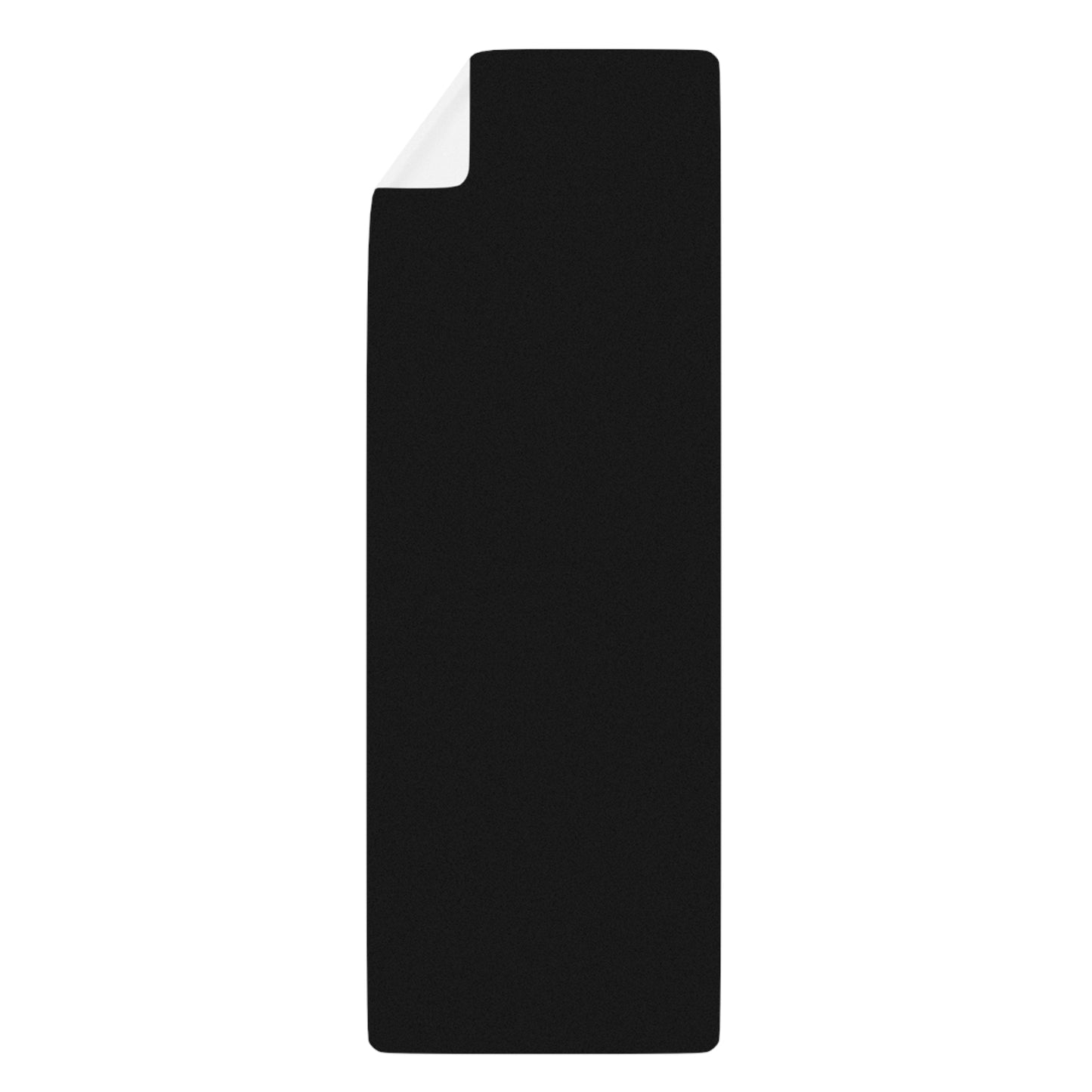 Inhale Courage, Exhale Fear Rubber Yoga Mat — Lightweight Meditation & Travel Mat