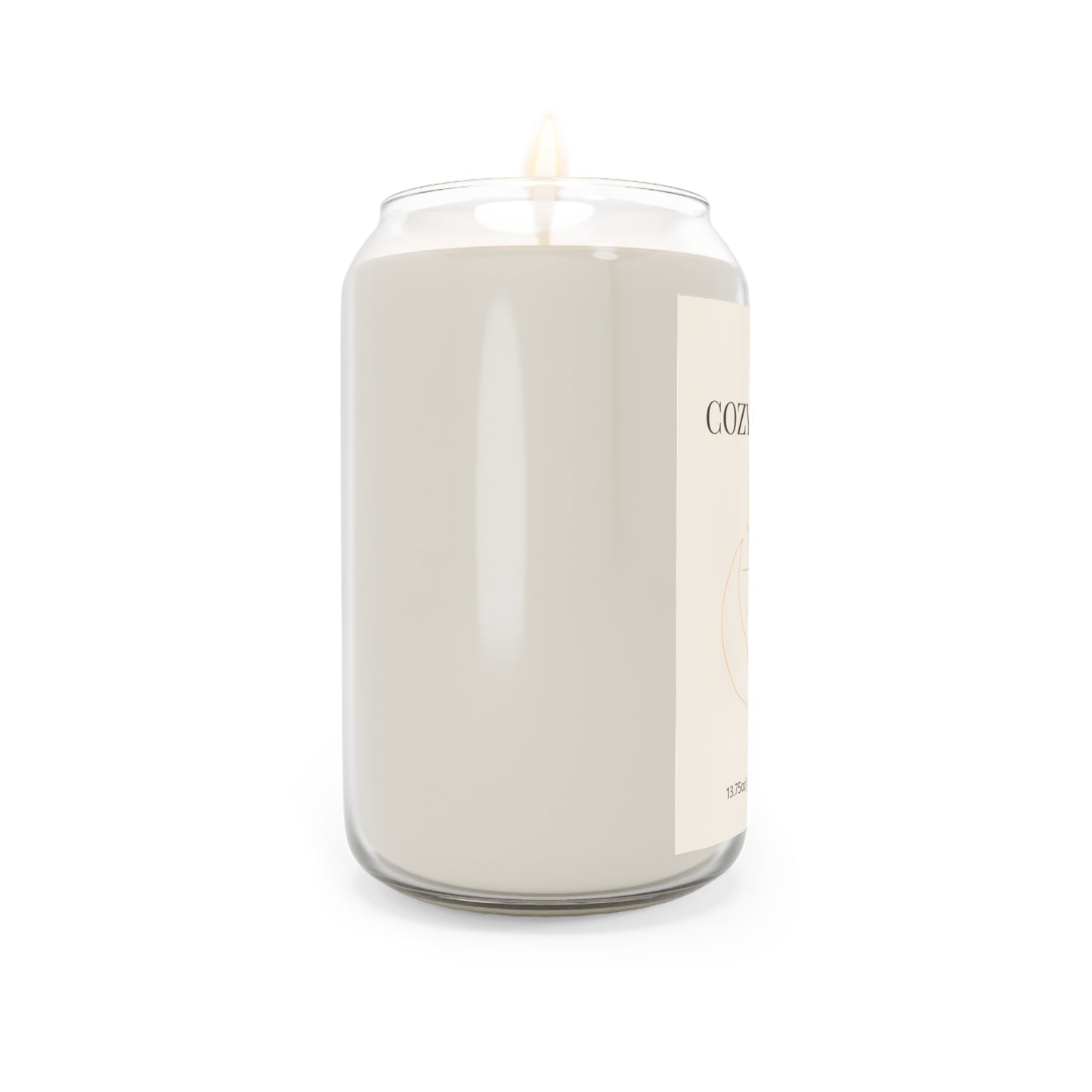 Copy of Cozy Vibes Only Celestial Candle - Vanilla Bean Aesthetic Jar Decor (13.75oz)
