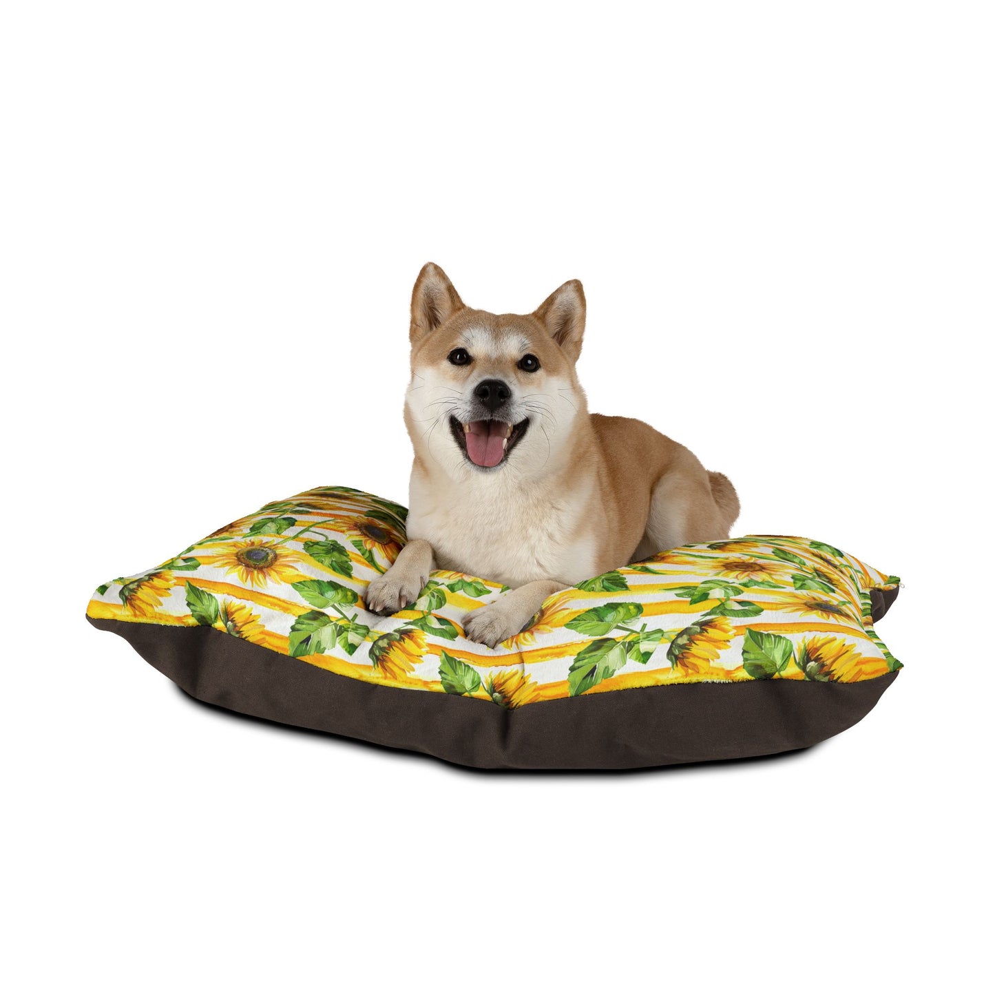 Sunflower Stripe Pet Bed