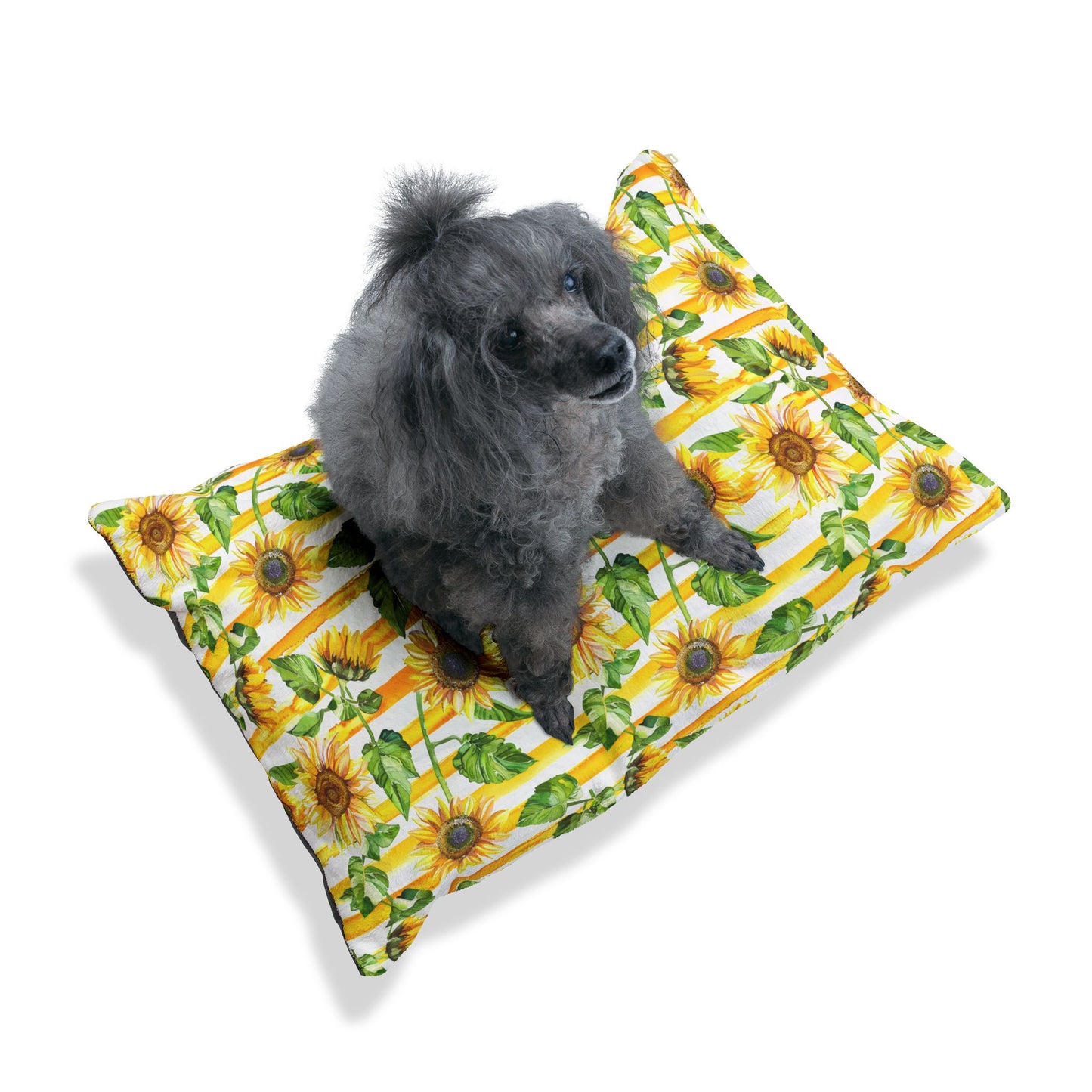 Sunflower Stripe Pet Bed