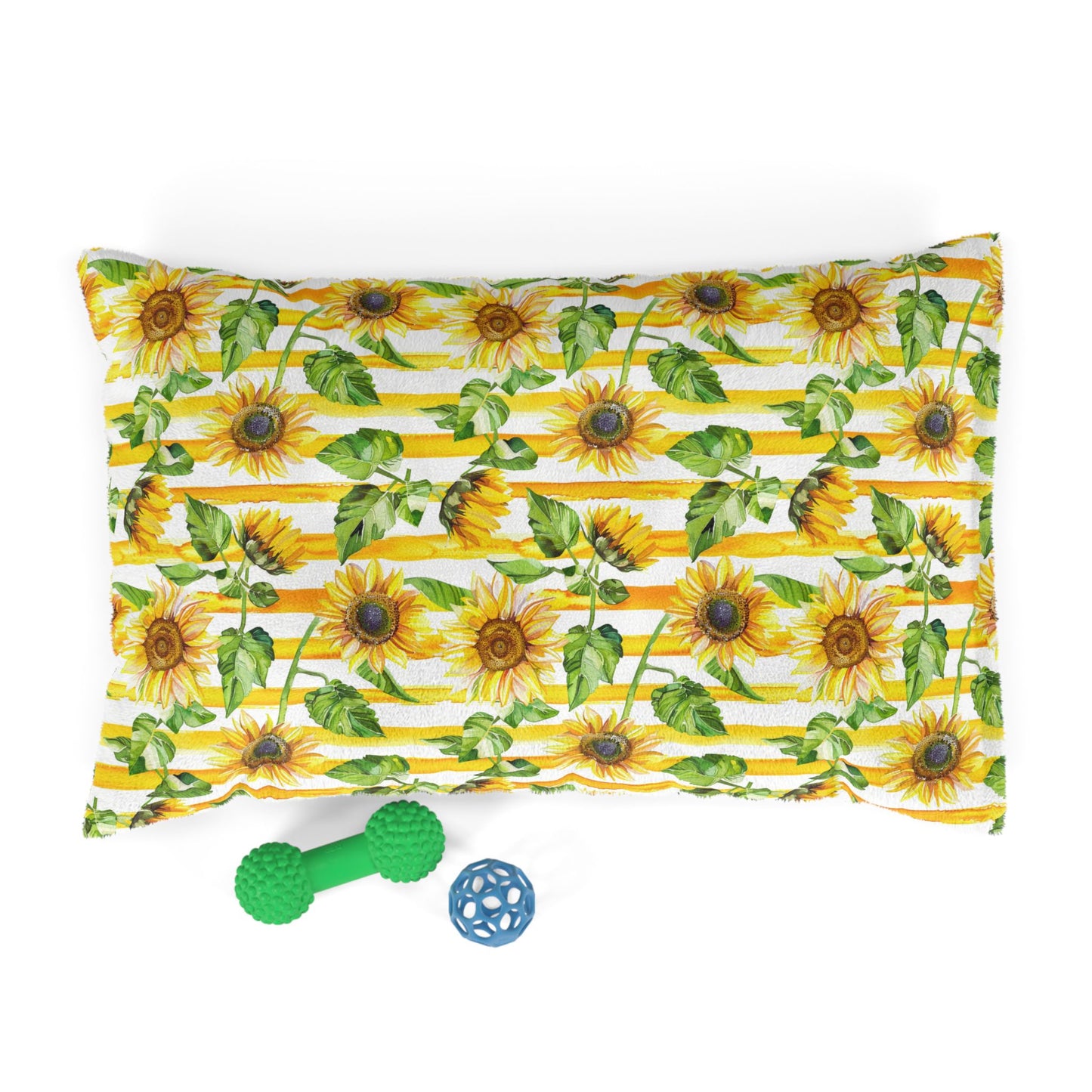 Sunflower Stripe Pet Bed